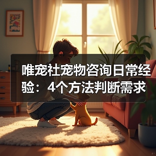 唯宠社宠物咨询日常经验:4个方法判断需求到使用维护(图1) 唯宠社宠物咨询日常经验:4个方法判断需求到使用维护(图1)