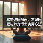 宠物健康指南:常见问题与养宠博士实用方法(图3) 宠物健康指南:常见问题与养宠博士实用方法(图3)