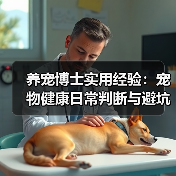 养宠博士实用经验:宠物健康日常判断与避坑全攻略(图2) 养宠博士实用经验:宠物健康日常判断与避坑全攻略(图2)