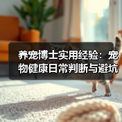 养宠博士实用经验:宠物健康日常判断与避坑全攻略(图3) 养宠博士实用经验:宠物健康日常判断与避坑全攻略(图3)