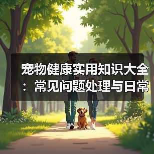 宠物健康实用知识大全:常见问题处理与日常维护指南(图1) 宠物健康实用知识大全:常见问题处理与日常维护指南(图1)