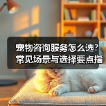 宠物咨询服务怎么选?常见场景与选择要点指南(图1) 宠物咨询服务怎么选?常见场景与选择要点指南(图1)