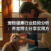 宠物健康行业趋势分析:养宠博士分享实用方法与服务指南(图3) 宠物健康行业趋势分析:养宠博士分享实用方法与服务指南(图3)