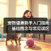 宠物健康新手入门指南：基础概念与常见误区解决方案
