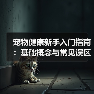 宠物健康新手入门指南:基础概念与常见误区解决方案(图3) 宠物健康新手入门指南:基础概念与常见误区解决方案(图3)