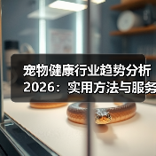 宠物健康行业趋势分析2026:实用方法与服务建议(图2) 宠物健康行业趋势分析2026:实用方法与服务建议(图2)