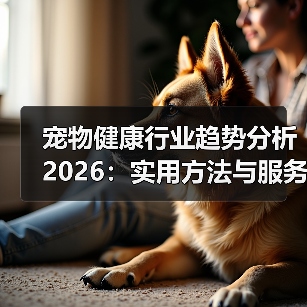 宠物健康行业趋势分析2026:实用方法与服务建议(图1) 宠物健康行业趋势分析2026:实用方法与服务建议(图1)