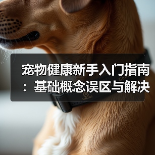 宠物健康新手入门指南:基础概念误区与解决方案(图1) 宠物健康新手入门指南:基础概念误区与解决方案(图1)